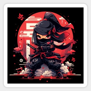 Kunoichi ninja girl Magnet